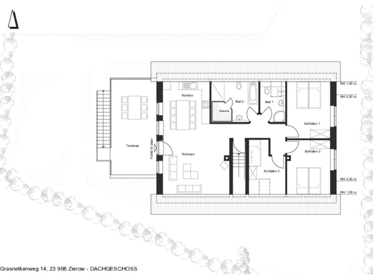 5-Bedroom Holiday Home In Zierow With Garden Esterno foto